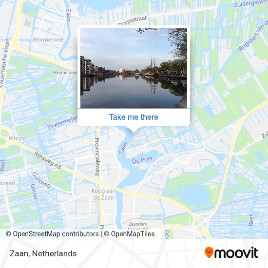 Zaan map