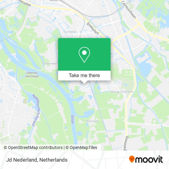 Jd Nederland map