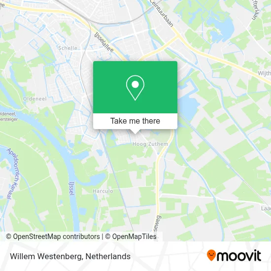 Willem Westenberg map