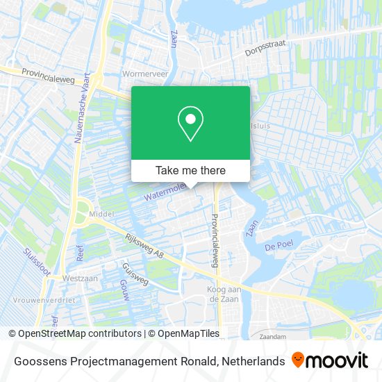 Goossens Projectmanagement Ronald Karte