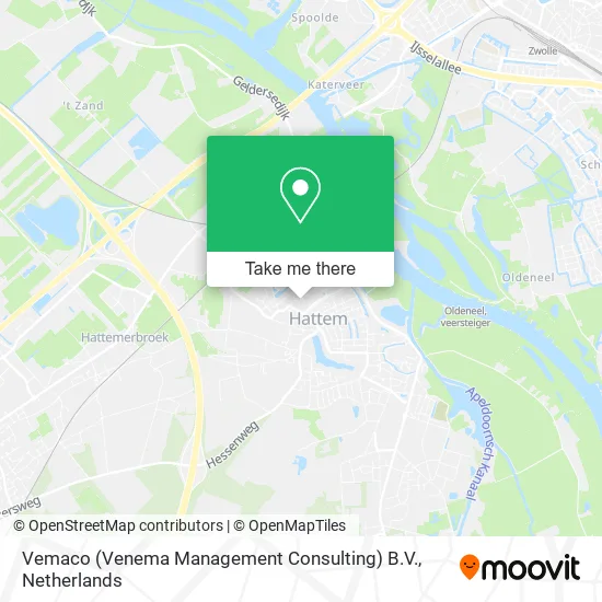 Vemaco (Venema Management Consulting) B.V. Karte