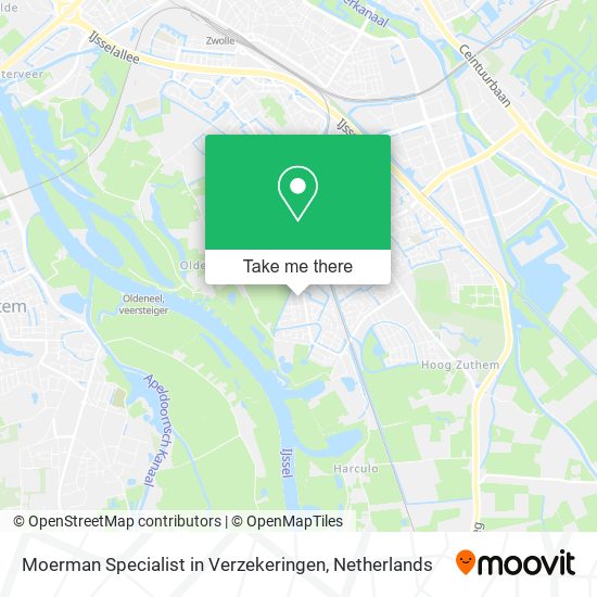 Moerman Specialist in Verzekeringen Karte