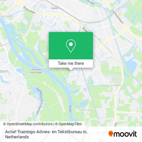 Actie! Trainings-Advies- en Tekstbureau in map