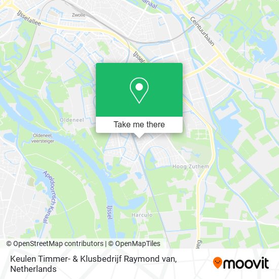 Keulen Timmer- & Klusbedrijf Raymond van map