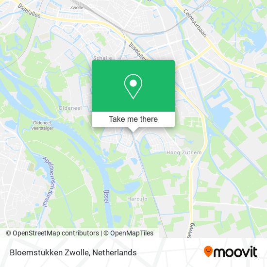 Bloemstukken Zwolle map