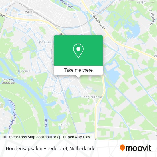 Hondenkapsalon Poedelpret Karte