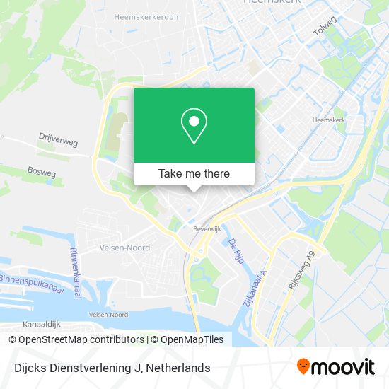 Dijcks Dienstverlening J map