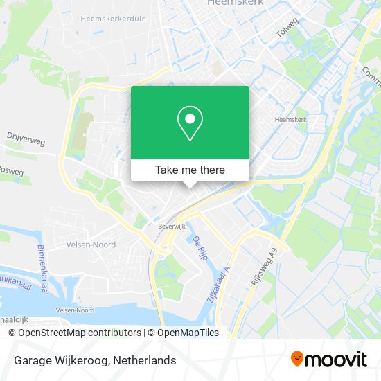 Garage Wijkeroog map