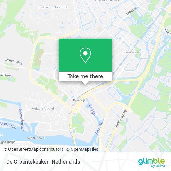 De Groentekeuken map