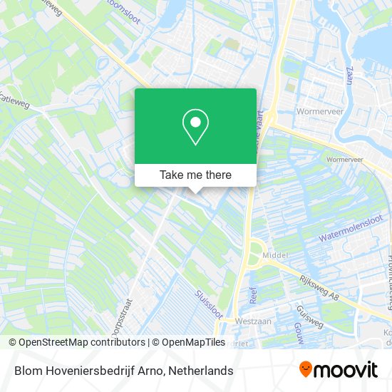 Blom Hoveniersbedrijf Arno map