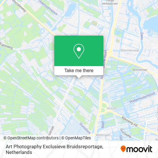 Art Photography Exclusieve Bruidsreportage map