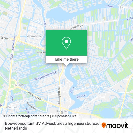 Bouwconsultant BV Adviesbureau Ingenieursbureau map