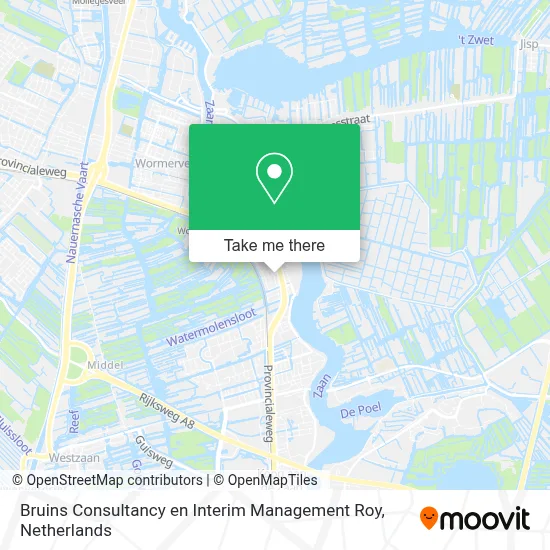 Bruins Consultancy en Interim Management Roy map