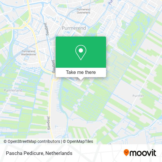 Pascha Pedicure map