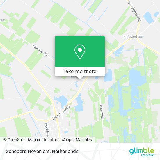 Schepers Hoveniers map