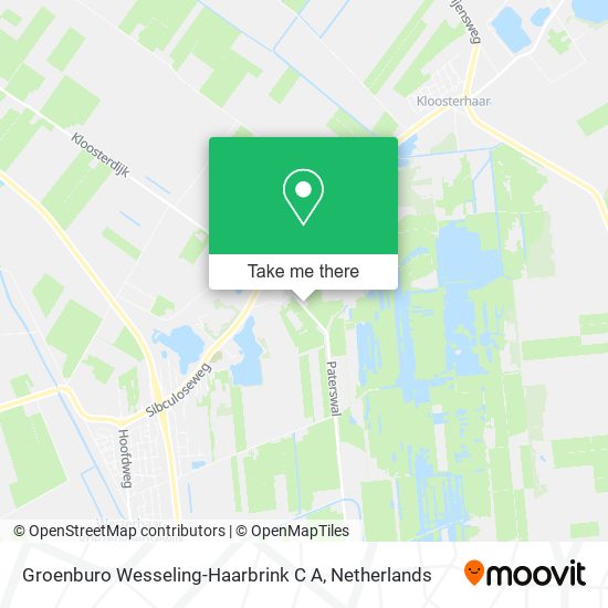 Groenburo Wesseling-Haarbrink C A map