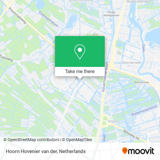 Hoorn Hovenier van der map