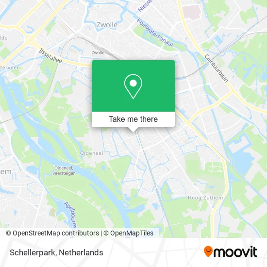 Schellerpark map