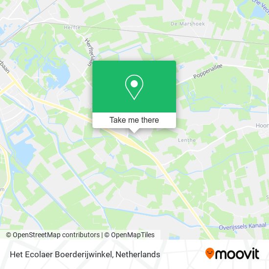Het Ecolaer Boerderijwinkel map