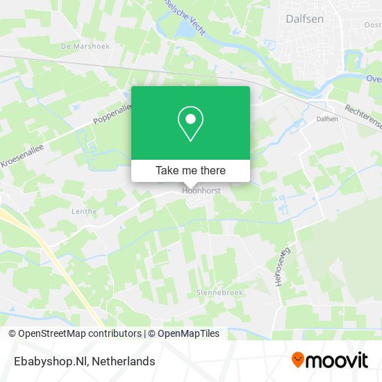 Ebabyshop.Nl map