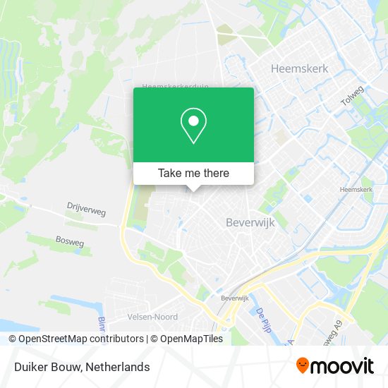 Duiker Bouw map