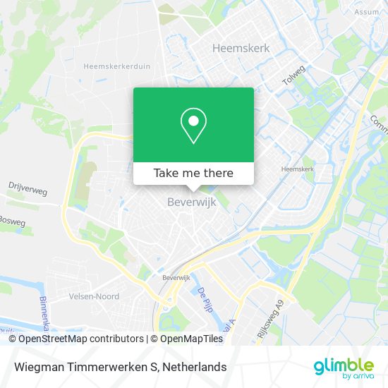 Wiegman Timmerwerken S map