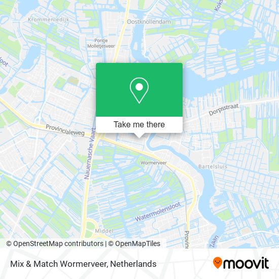 Mix & Match Wormerveer map