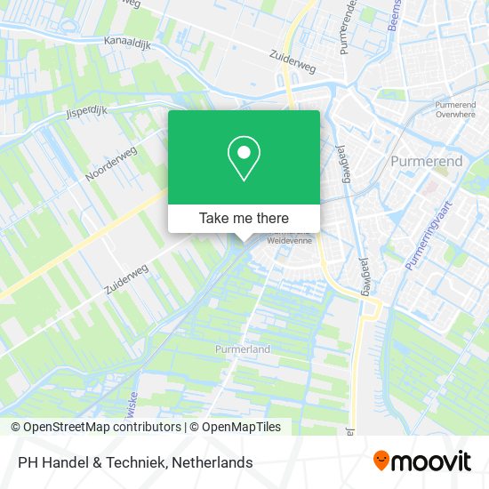 PH Handel & Techniek map