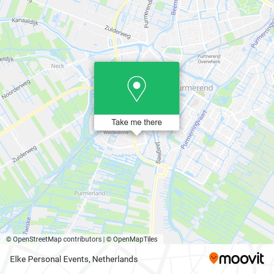 Elke Personal Events map