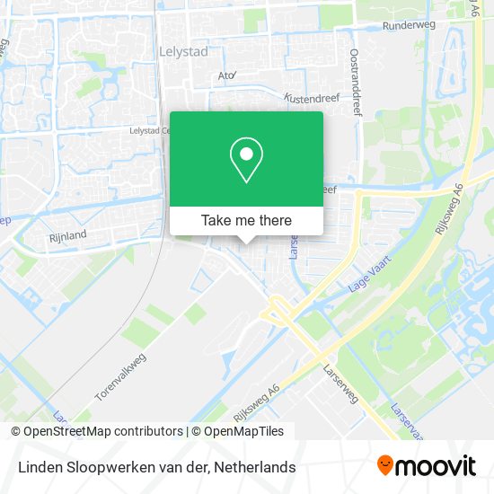 Linden Sloopwerken van der map