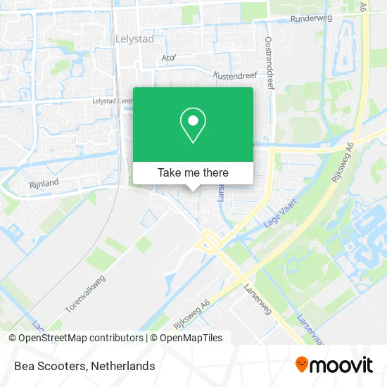 Bea Scooters map