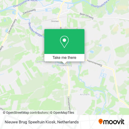 Nieuwe Brug Speeltuin Kiosk map