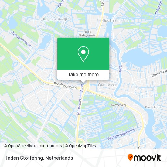 Inden Stoffering map