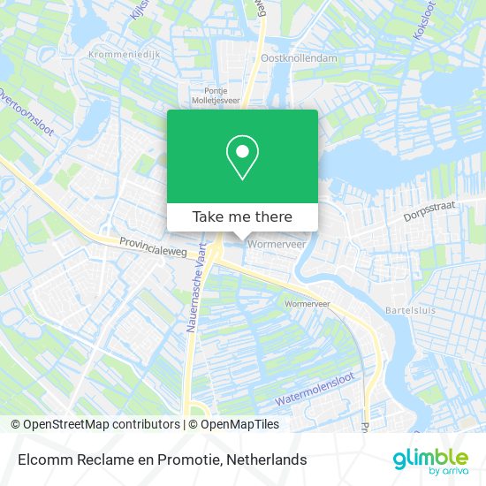 Elcomm Reclame en Promotie map