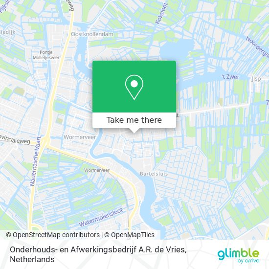 Onderhouds- en Afwerkingsbedrijf A.R. de Vries map