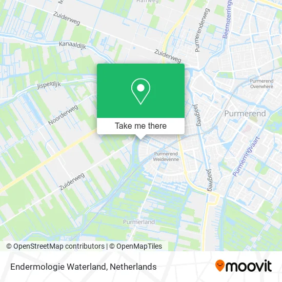 Endermologie Waterland map