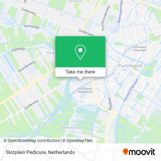 Slotplein Pedicure map