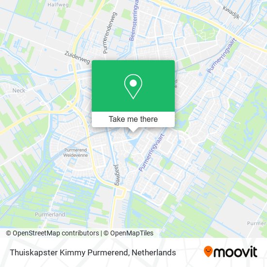 Thuiskapster Kimmy Purmerend map