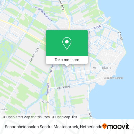 Schoonheidssalon Sandra Mastenbroek map