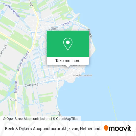 Beek & Dijkers Acupunctuurpraktijk van Karte