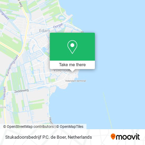 Stukadoorsbedrijf P.C. de Boer map