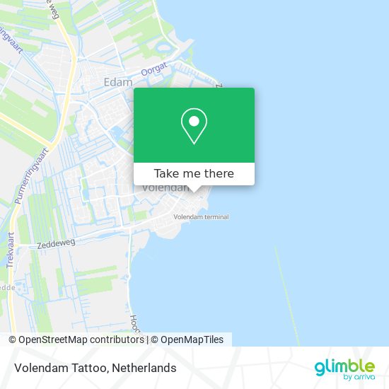 Volendam Tattoo map