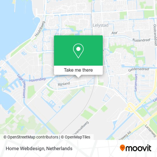 Home Webdesign map