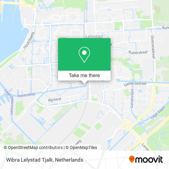 Wibra Lelystad Tjalk map