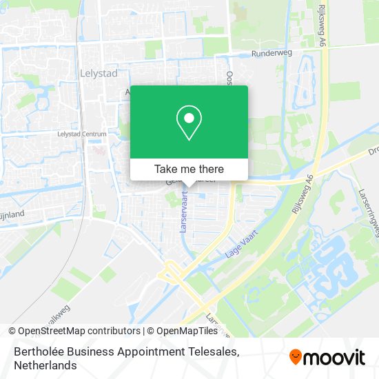 Bertholée Business Appointment Telesales map