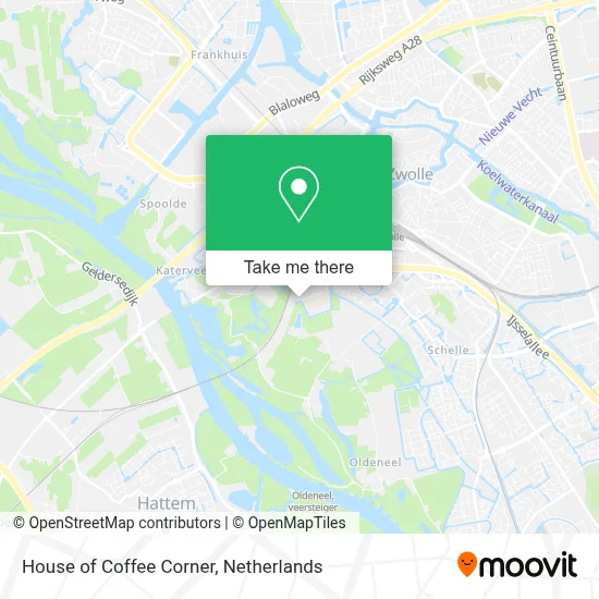 House of Coffee Corner map