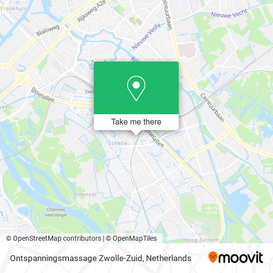 Ontspanningsmassage Zwolle-Zuid map