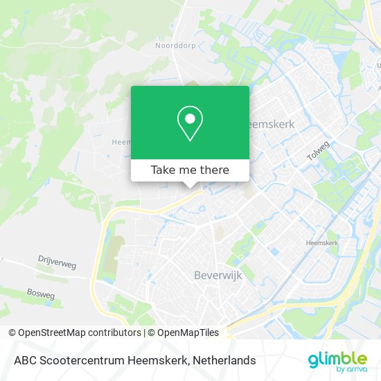 ABC Scootercentrum Heemskerk Karte