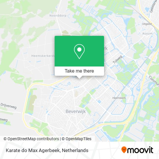 Karate do Max Agerbeek map