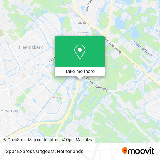 Spar Express Uitgeest map